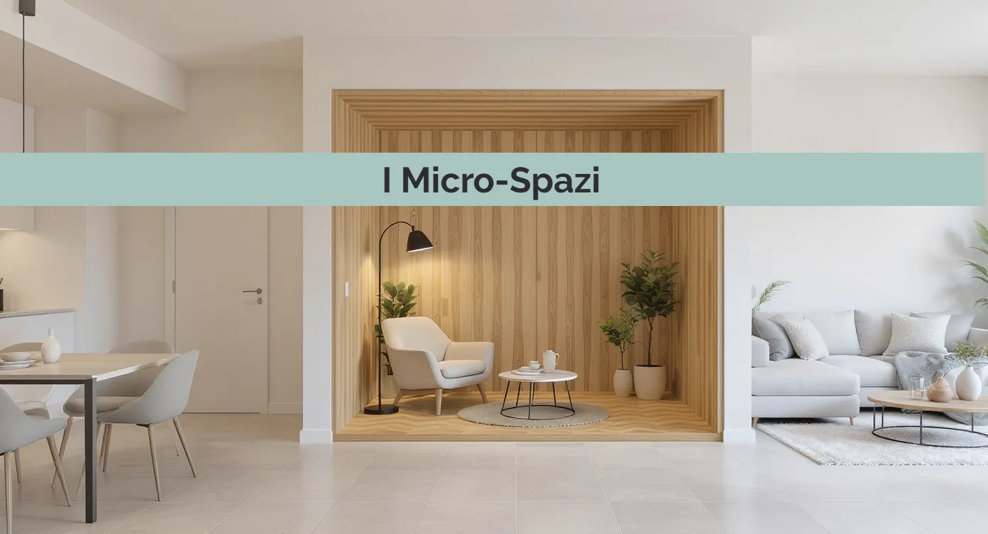 I Microspazi: perchè progettare un angolo di relax in meno di 5 mq.