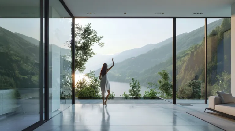 Il ruolo delle grandi vetrate panoramiche negli edifici moderni: dalla psicologia ambientale al biophilic design. L'uso del vetro in architettura.