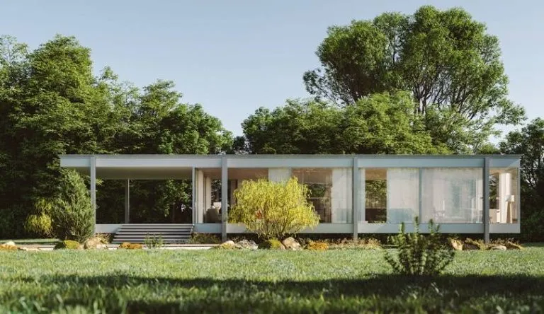 Casa Farnsworth di Mies van der Rohe
